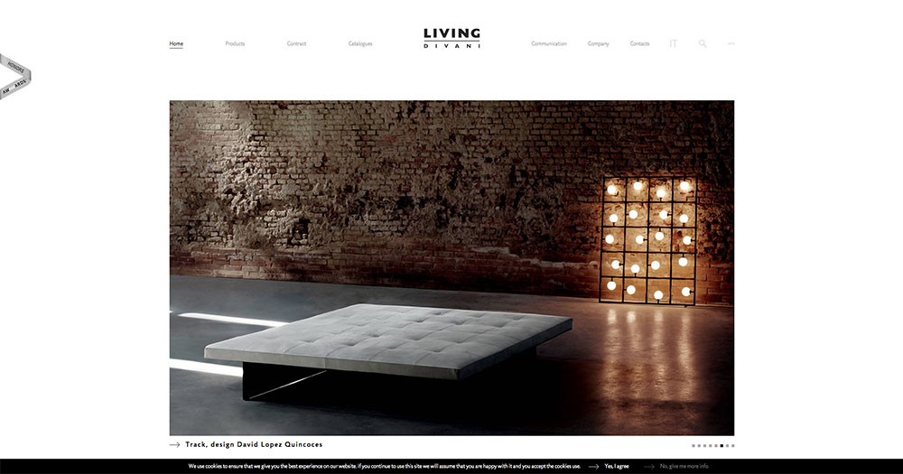 Living Divani Web Site